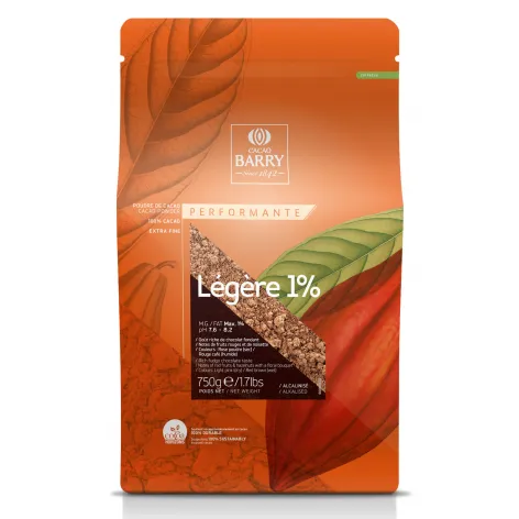 Cacao Barry Cocoa Powder; Legere - 750g